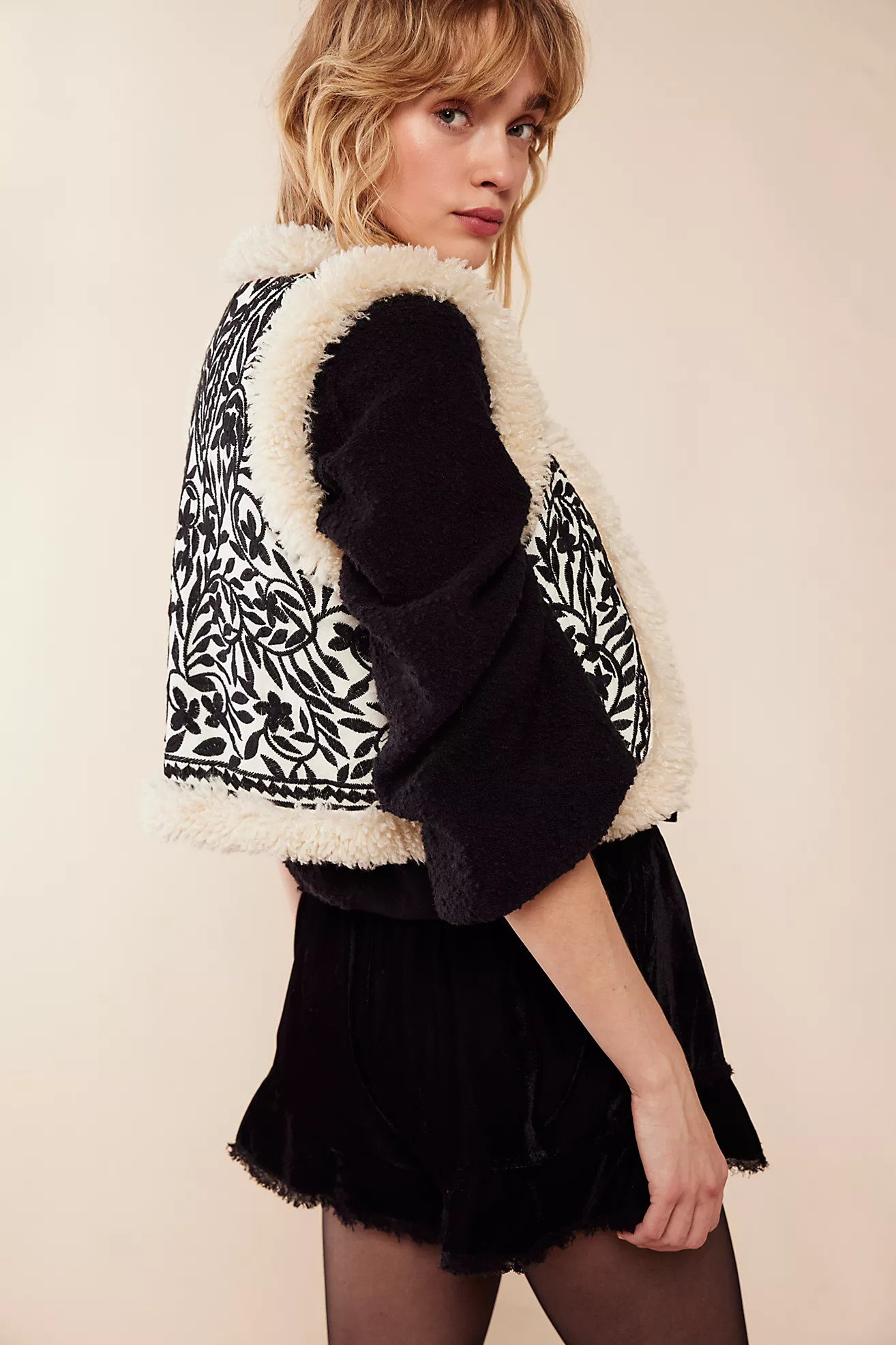 FP One Noelle Sherpa Vest | Free People (Global - UK&FR Excluded)