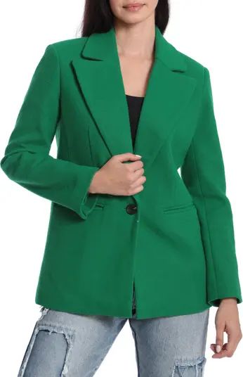 Avec Les Filles Structured One-Button Notch Lapel Blazer | Nordstromrack | Nordstrom Rack