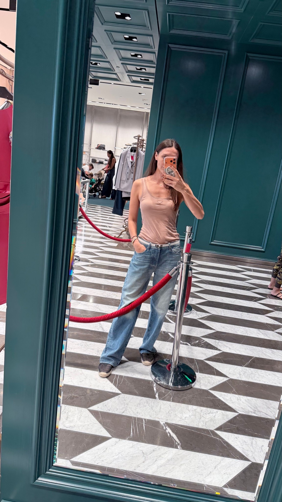 prada top,mother jeans 

#LTKSaleAlert #LTKStyleTip #LTKU