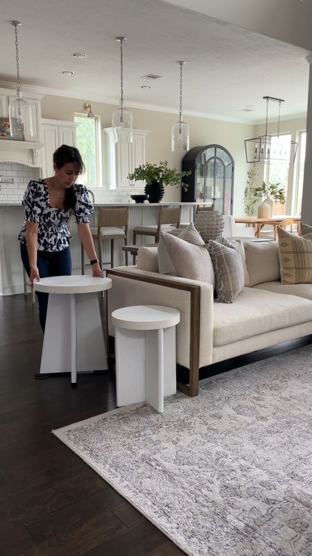 Love these side tables! You won’t believe that these designer look for less set of two nesting tables are from Walmart!! They are currently on sale for under $150 4/18

#LTKVideo #LTKhome #LTKstyletip