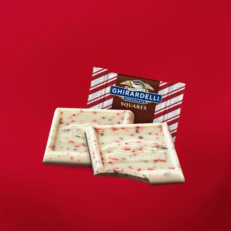 GHIRARDELLI Dark Chocolate Peppermint Bark Chocolate Squares, Layered Dark Chocolate and White Ch... | Walmart (US)