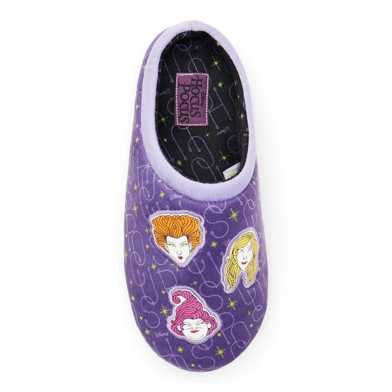 Disney's Hocus Pocus Women’s Slippers, Sizes 5/6-11/12 | Walmart (US)
