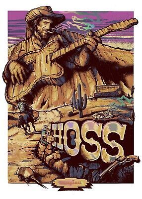 SoundWaves Creative Waylon Jennings Mount Waylon Holo Shine Poster Embossed x/51 | eBay US