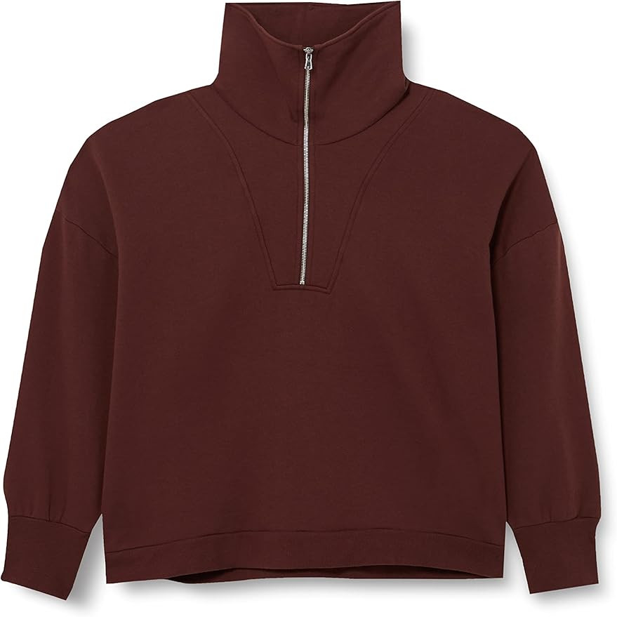 The Drop Women's Hayley Half Zip Fleece Sweatshirt | Amazon (US)