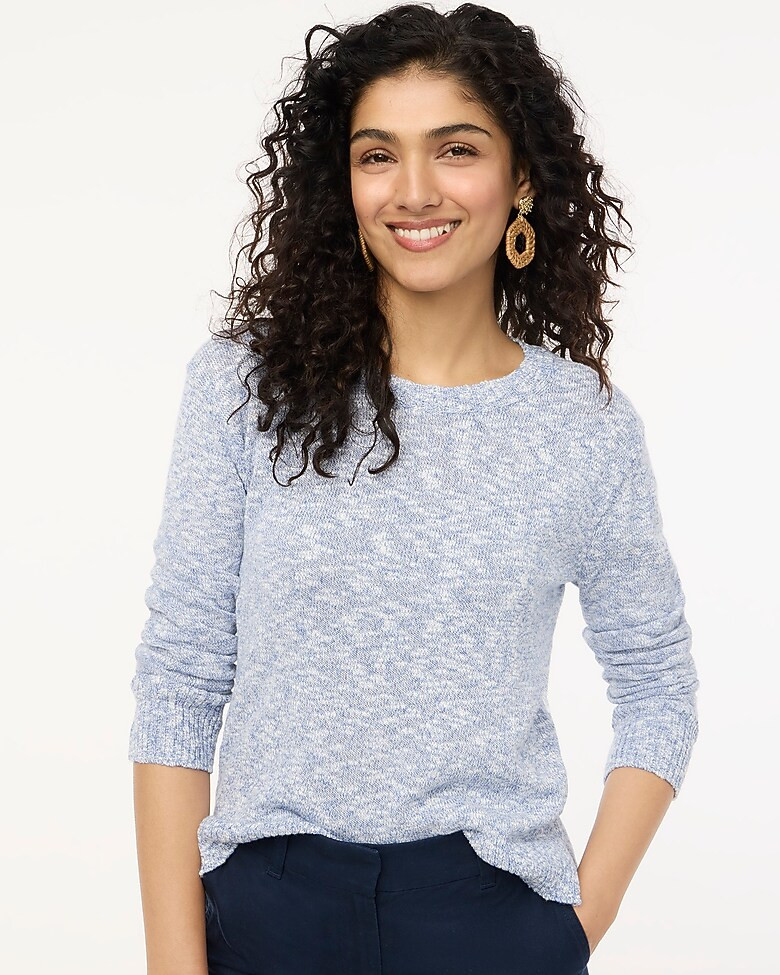 Crewneck beach sweater | J.Crew Factory