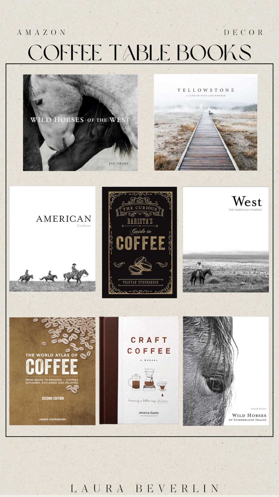 Shop these Coffee Table Books! 

#LauraBeverlin #Amazon #CoffeeTable #Decor 

#LTKStyleTip #LTKHome #LTKItBag
