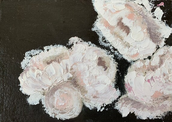 Peonies Oil Painting | Etsy (US)