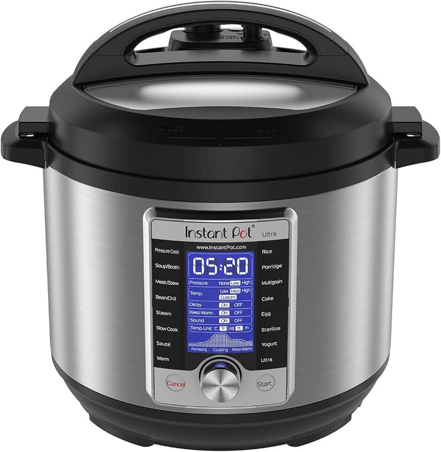 Instant Pot Ultra, 10-in-1 Pressure Cooker, Slow Cooker, Rice Cooker, Yogurt Maker, Cake Maker, E... | Amazon (US)