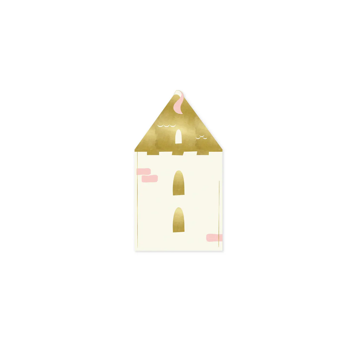 Princess Castle Shaped Guest Napkins | Ellie and Piper