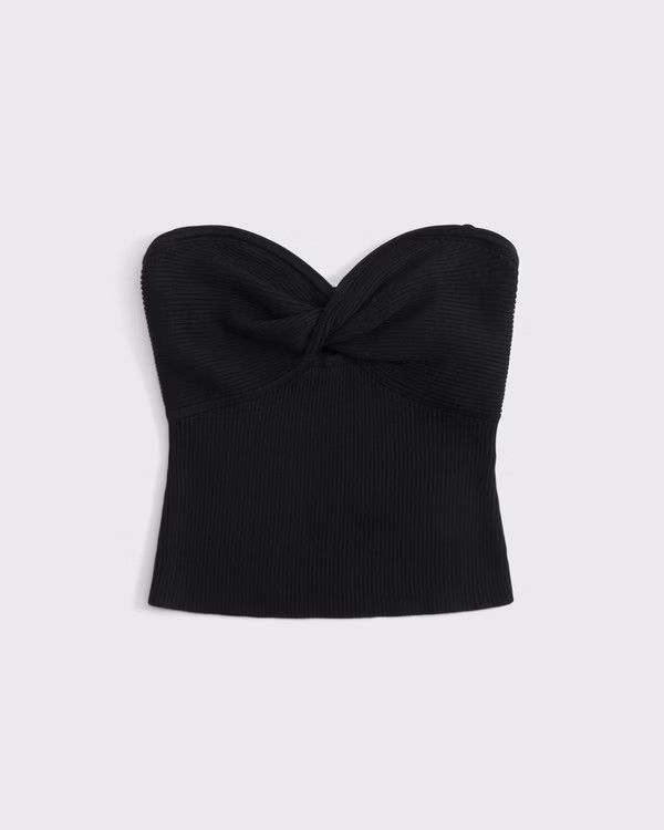 Twist Sweater Tube Top | Abercrombie & Fitch (US)