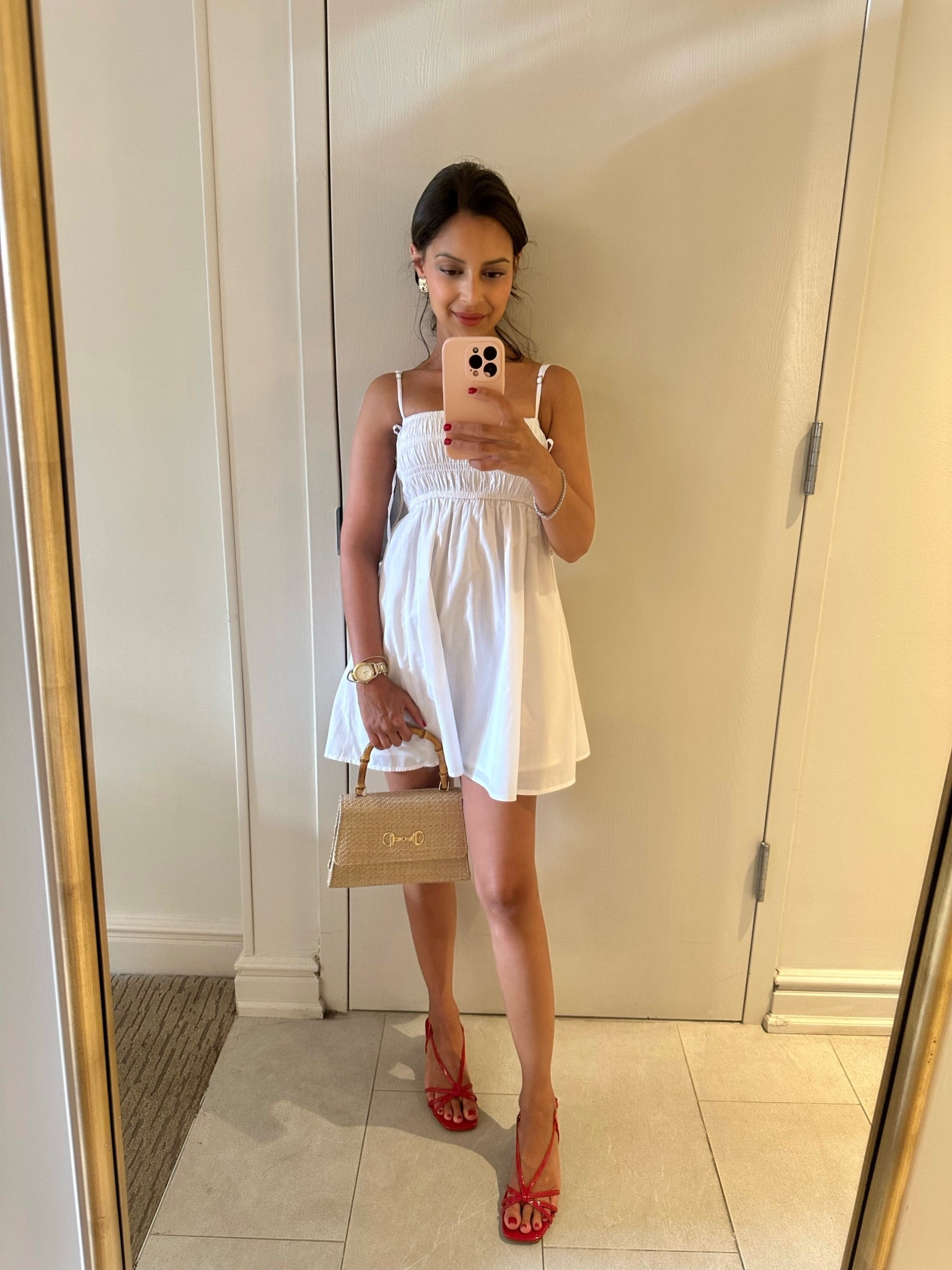 How cute is this outfit! Love a pop of red ❤️

#LTKStyleTip #LTKSaleAlert #LTKSeasonal