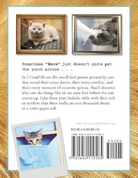 I Could Pee on This: And Other Poems by Cats (Gifts for Cat Lovers, Funny Cat Books for Cat Lover... | Amazon (US)