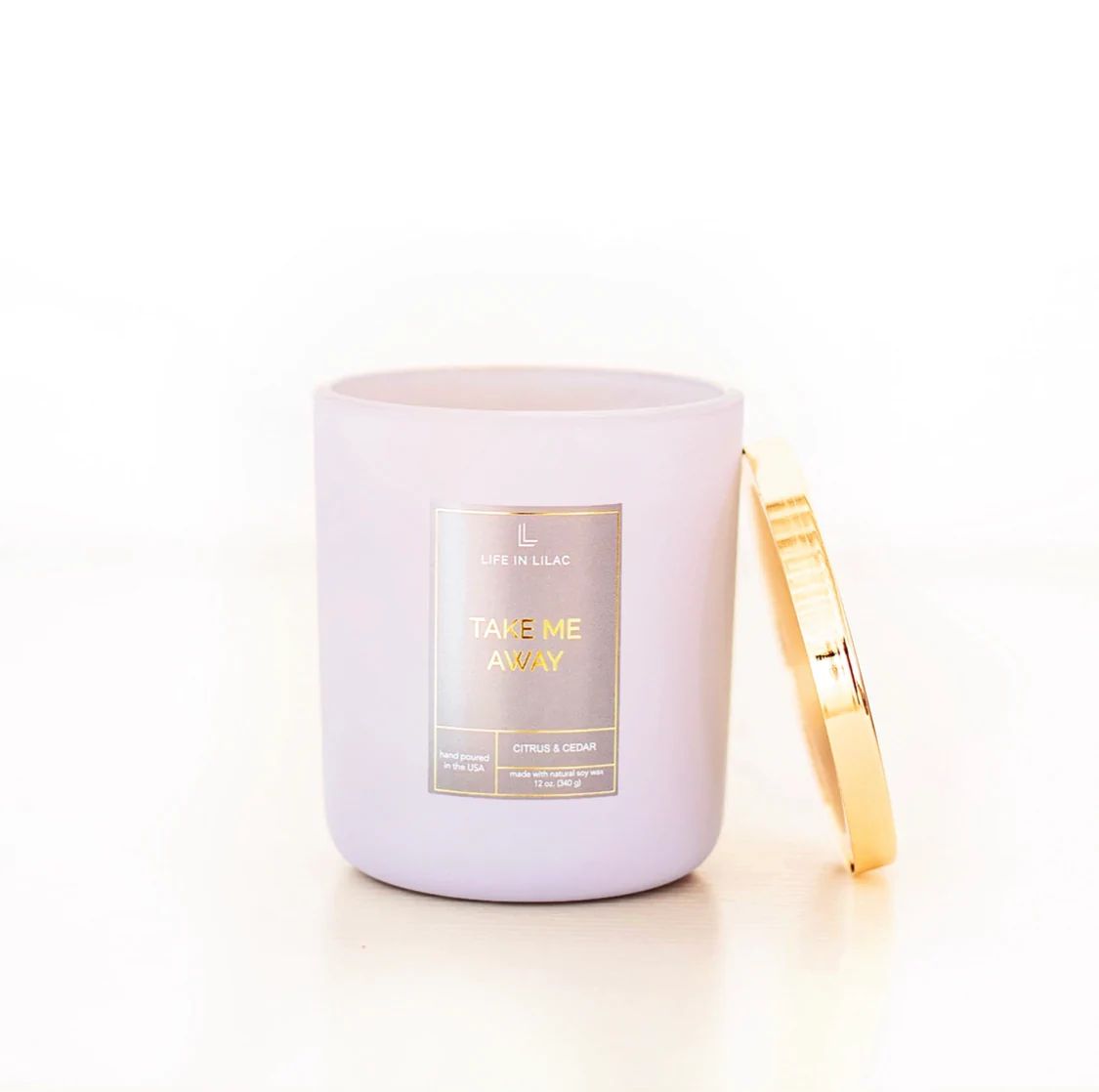 Take Me Away Candle | Life In Lilac