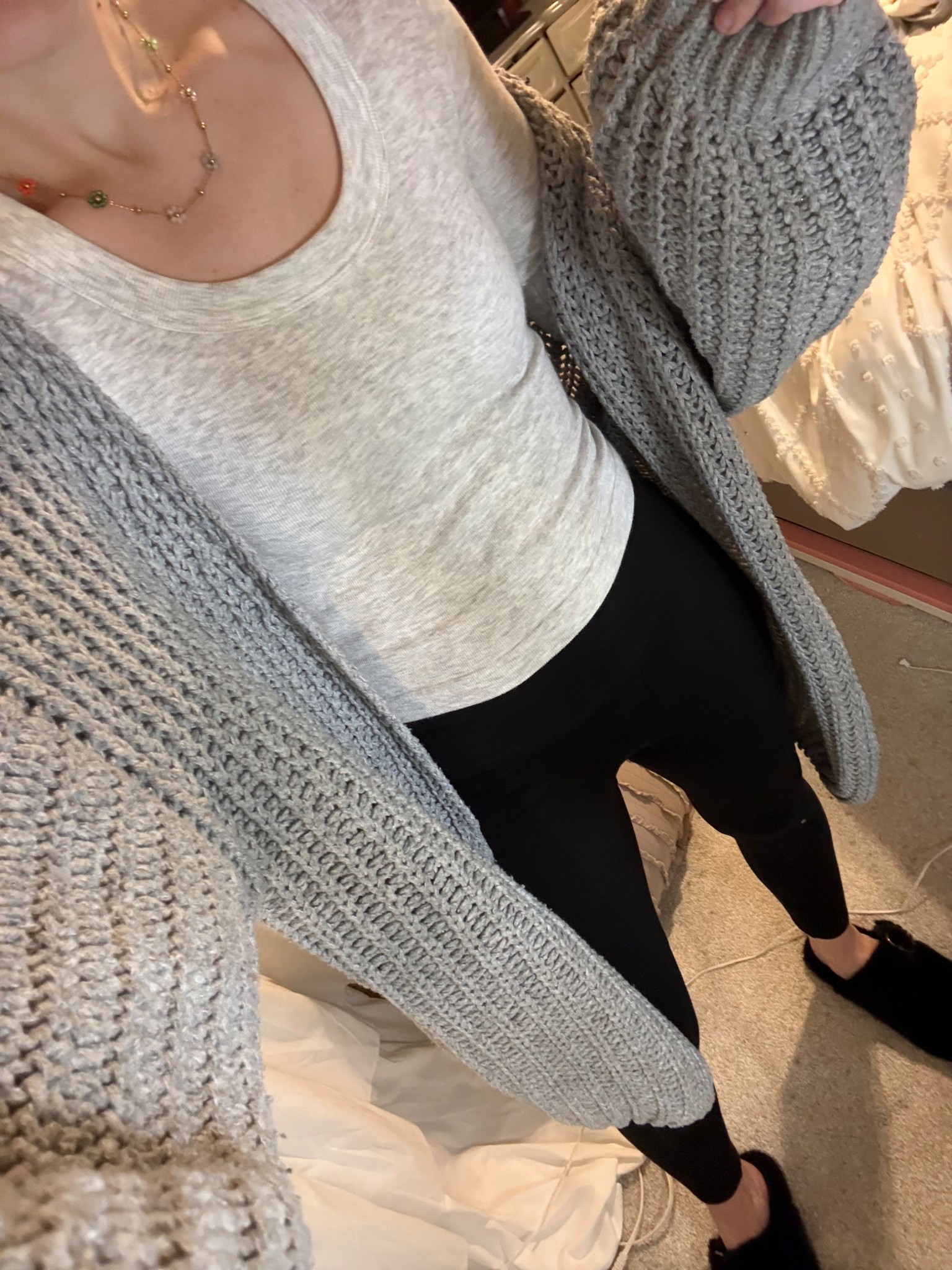 Walmart has the best basics! This grey long sleeve tee is thick material has some stretch and is fitted and comfy! Only $8!

#LTKFindsUnder50