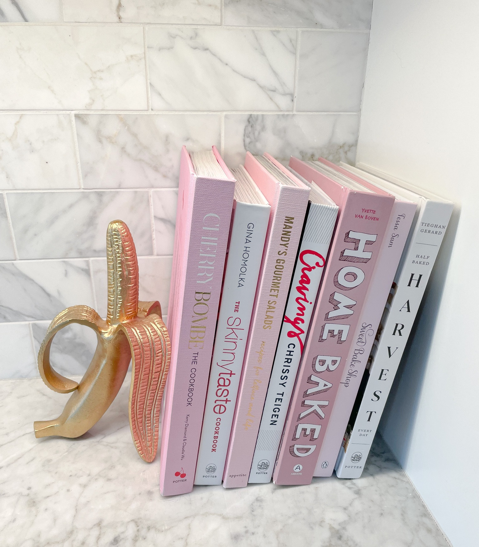 Some of my favorite pink cookbooks.   

Pink home, kitchen decor, home decor, cookbooks

#LTKunder50 #LTKsalealert #LTKhome