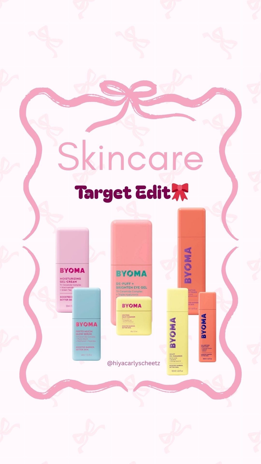 Byoma has the BEST skincare products🎀 @Target #skincare #selfcare #treatyourself #target #girlie

#LTKBeauty #LTKselfcare