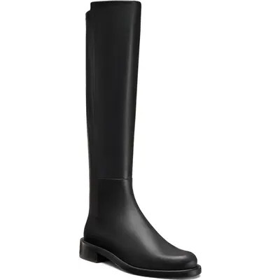 Stuart Weitzman 5050 Gisele Knee High Boot in Walnut/Walnut/Black at Nordstrom, Size 7 | Nordstrom