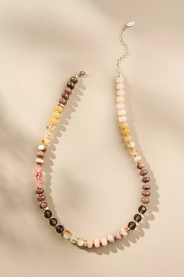 Rainbow Stone Necklace | Anthropologie (UK)