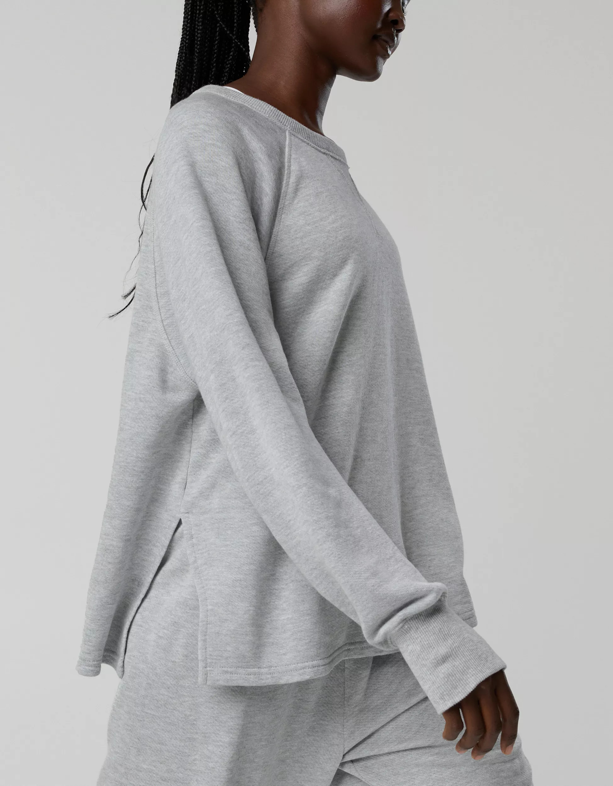 OFFLINE By Aerie Keep It 100 Terry Long Sleeve T-Shirt | Aerie