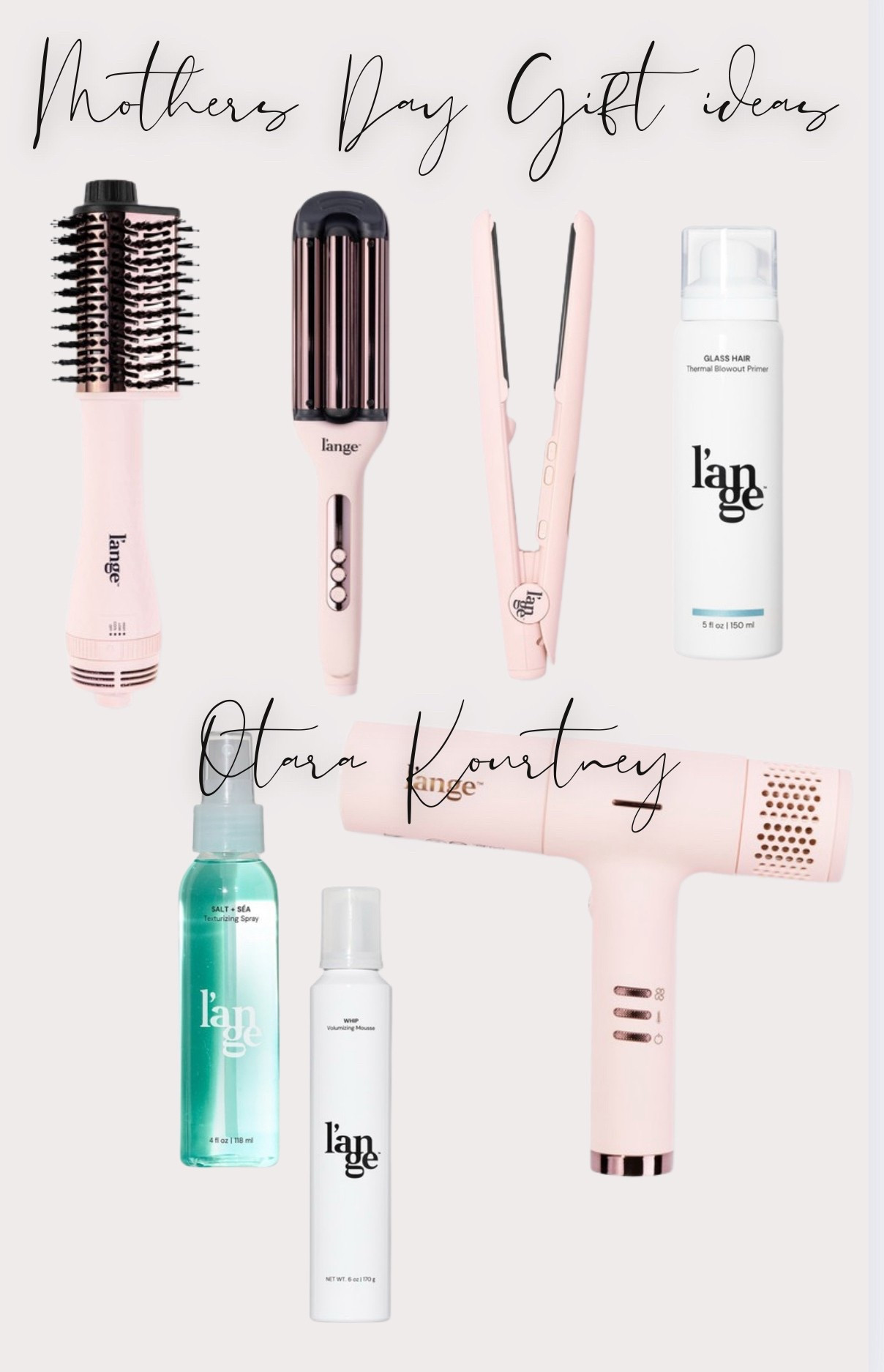 #mothersday #giftideaa #selfcare #healthyhair.. 
Lange is my go to for effective affordable and extremely aesthetic hot tools and products 
Share this list with your husbands ladies 

#LTKGiftGuide #LTKFindsUnder100 #LTKBeauty