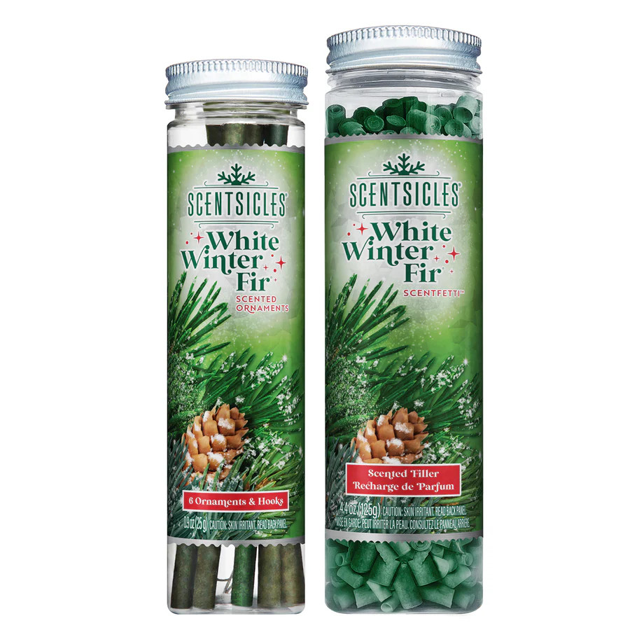 Scentsicles 6pc Stick and Scentfetti White Winter Fir - 2 Pack | National Tree Company