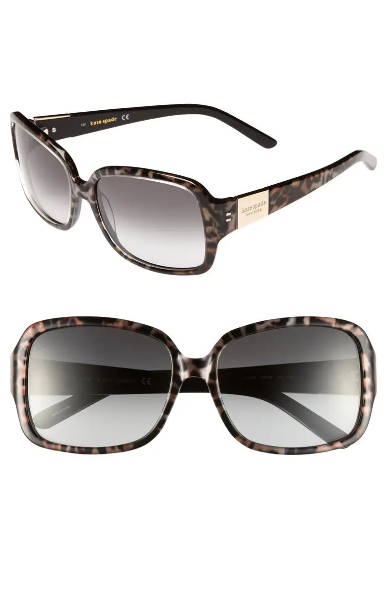 lulu 55mm rectangular sunglasses | Nordstrom