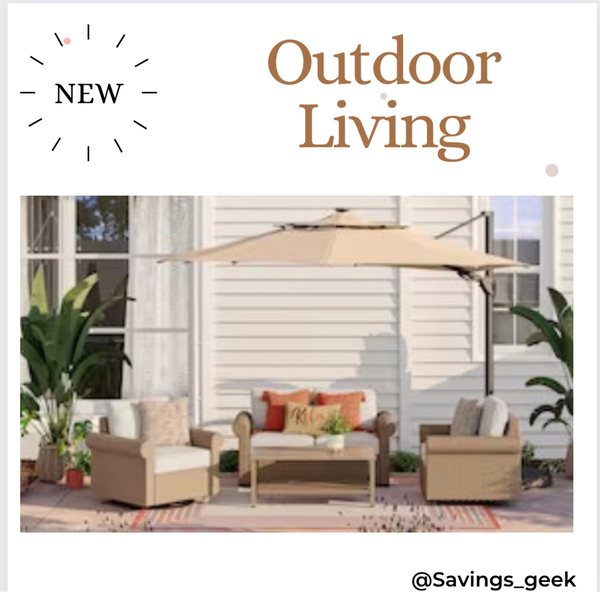 Summer is almost here. Make the most of your outdoor space with these great patio sets on sale 

(AD👉🏻 #sale #onsale #lowes #outdoorliving #backyard #deck #patio #patioset #outdoorfurnature 

#LTKHome #LTKSaleAlert #LTKSeasonal