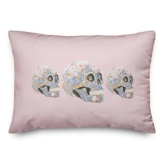 Floral Sugar Skulls Throw Pillow | Michaels Stores
