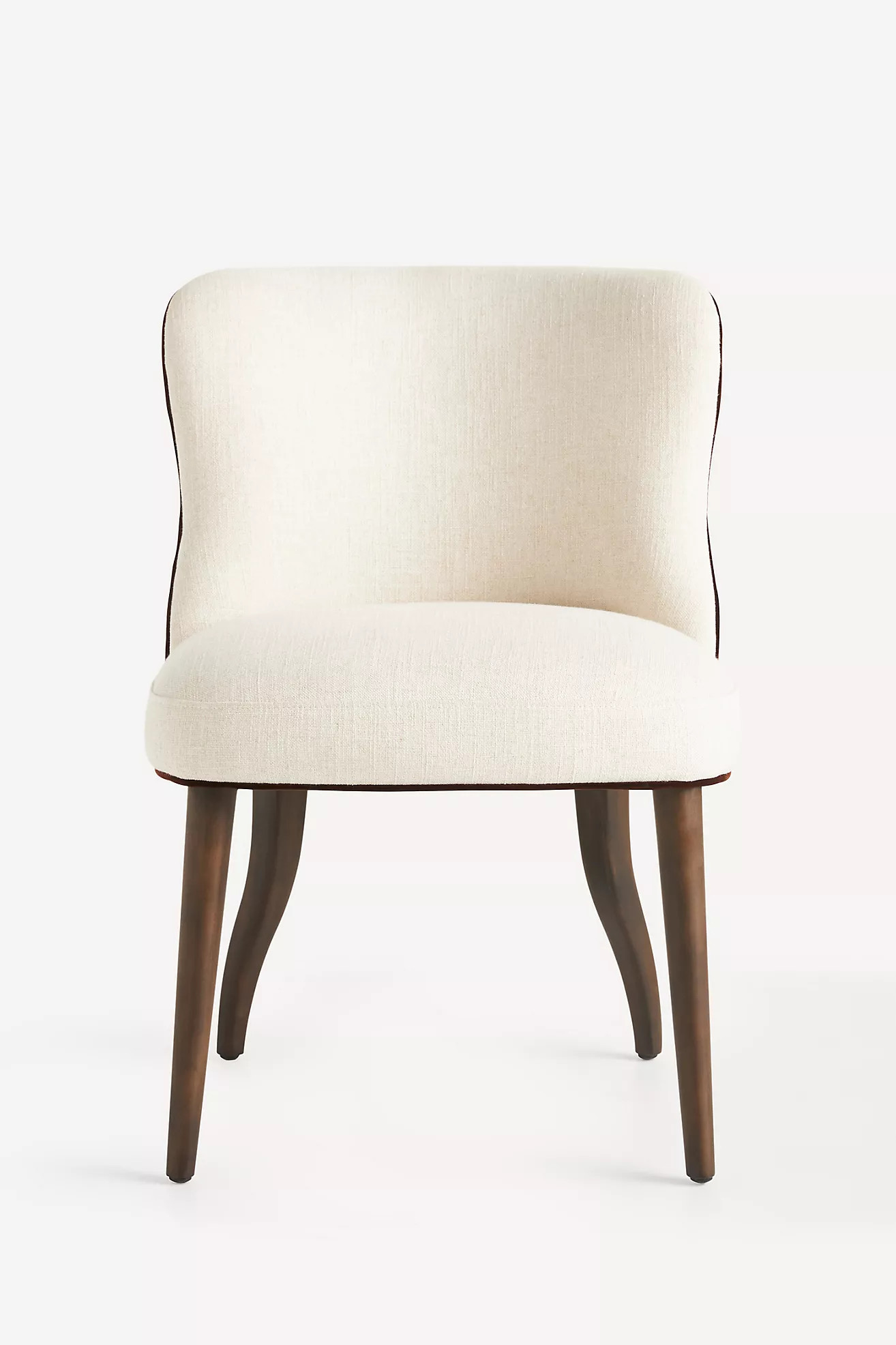 Meryl Linen Walnut Dining Chair | Anthropologie (US)