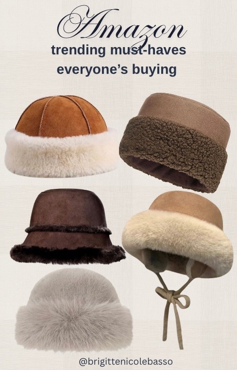Winter is officially hat season and these Amazon trending must-haves are the pieces everyone is buying right now. The shearling and faux-fur textures give that effortless Scandi-chic vibe while keeping you warm through cold mornings, ski trips, and holiday travel. I love that they come in so many neutrals — caramel, taupe, chocolate brown, and soft grey — making them perfect for styling with puffer coats, wool jackets, or cozy knitwear. If you're building your winter capsule wardrobe, these are the affordable accessories that elevate an outfit instantly and look designer without the price.
Amazon shearling hat, faux fur winter hat, Amazon earflap hat, neutral winter accessories, cozy Amazon must haves, shearling bucket hat, winter ski style Amazon, cold weather essentials, trending Amazon hats, viral winter accessories, Scandi winter outfit, Amazon fashion finds 2025, plush furry hat Amazon, winter capsule wardrobe accessories.


#LTKSeasonal #LTKCyberWeek #LTKHoliday