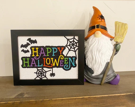 Happy Halloween Diamond Art Kit - Etsy | Etsy (US)