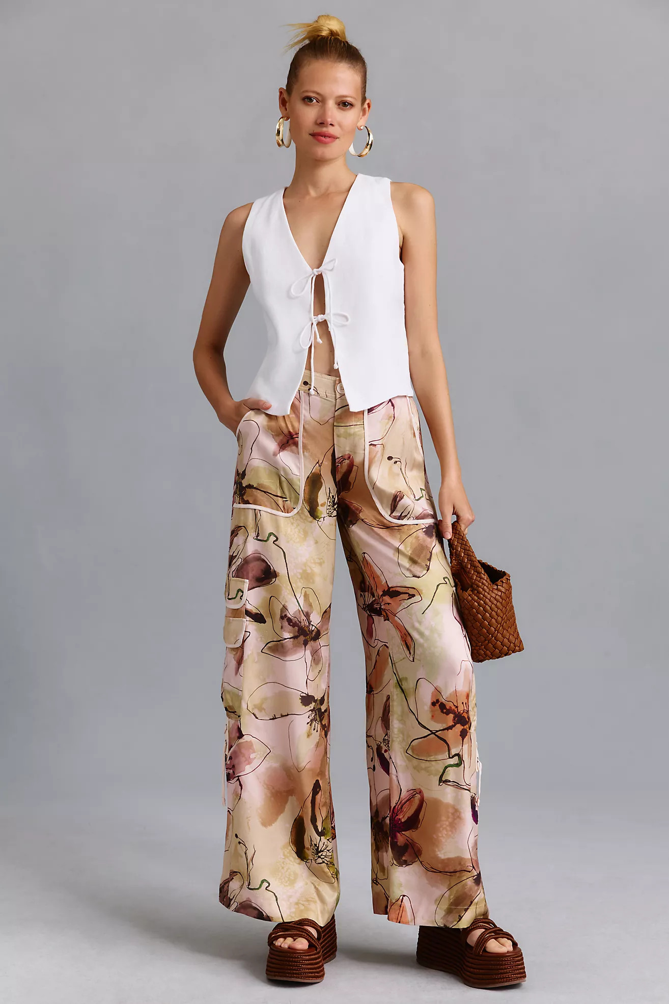 By Anthropologie Palazzo Utility Pants | Anthropologie (US)