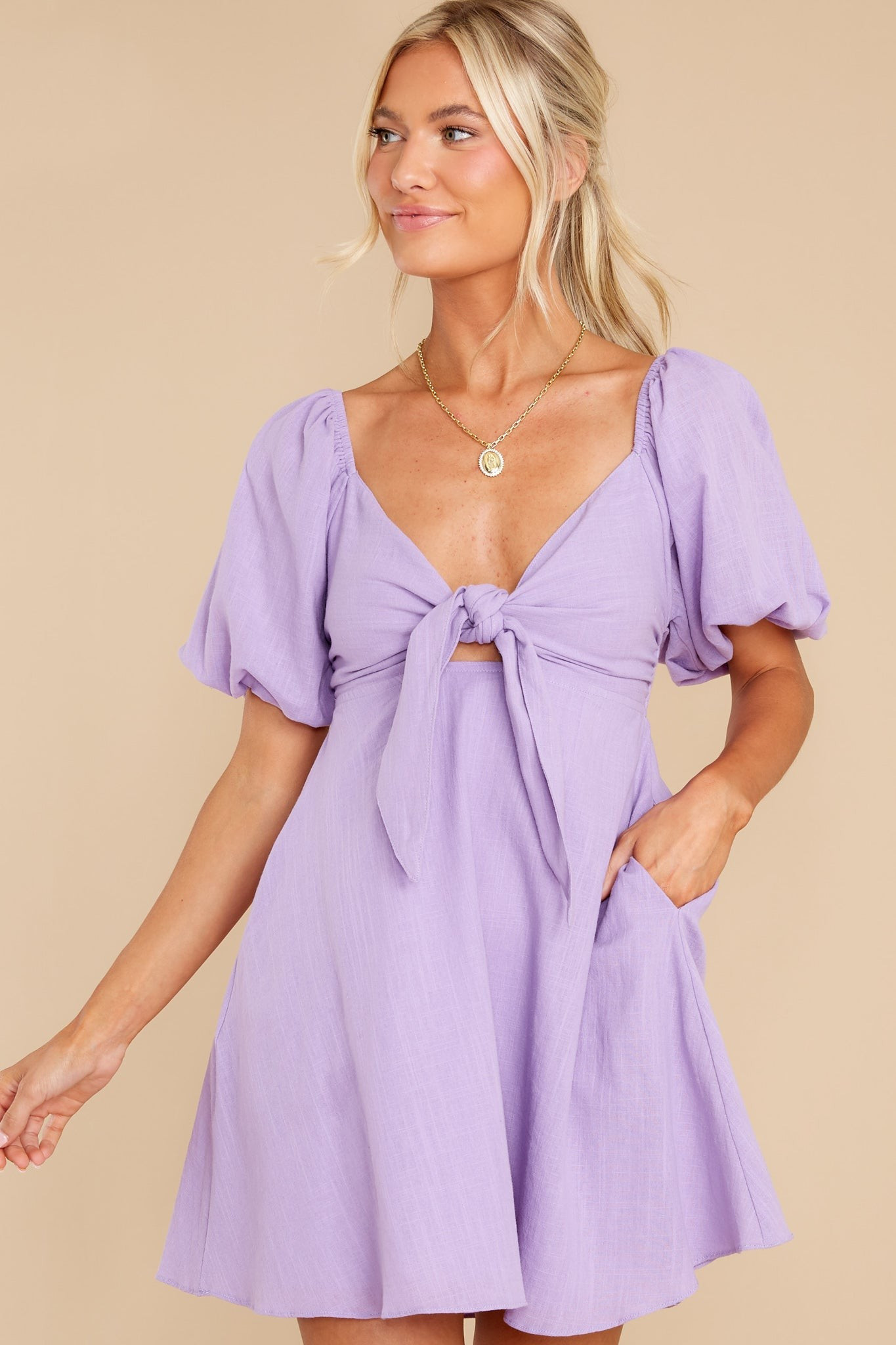 Lovely Belles Lavender Dress | Red Dress 