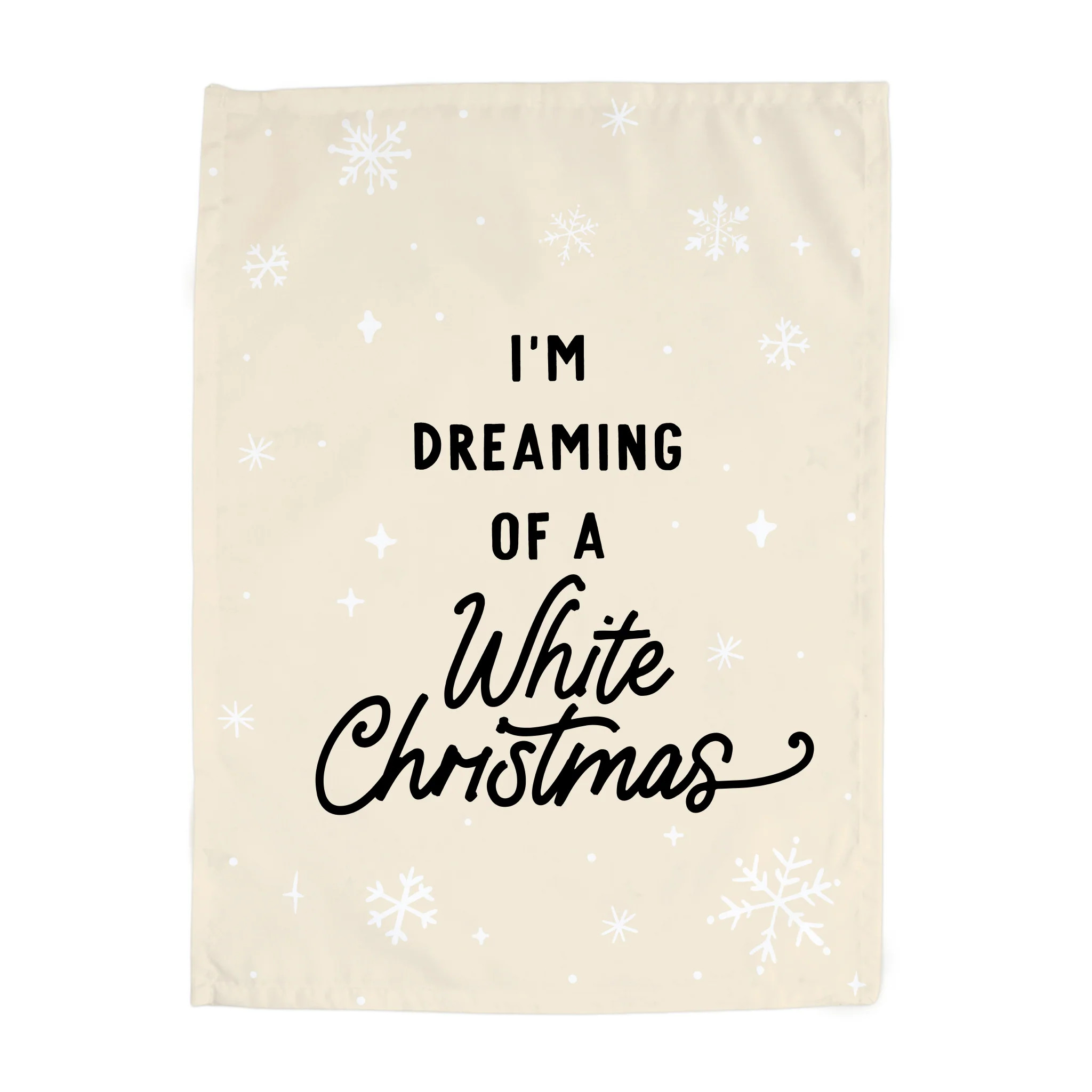 I'm Dreaming of a White Christmas Banner | Hunny Prints