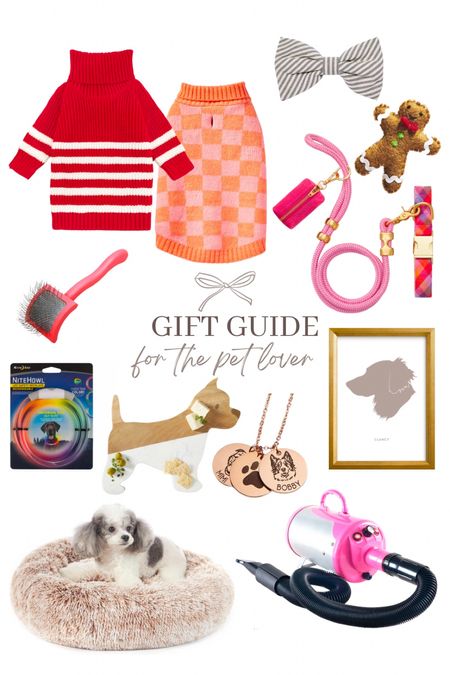 Gift guide for the pet lover!

Holiday gifts, gift guide, dog gifts, cat gifts, home decor, dog accessories 

#LTKGiftGuide #LTKHoliday #LTKHolidaySale