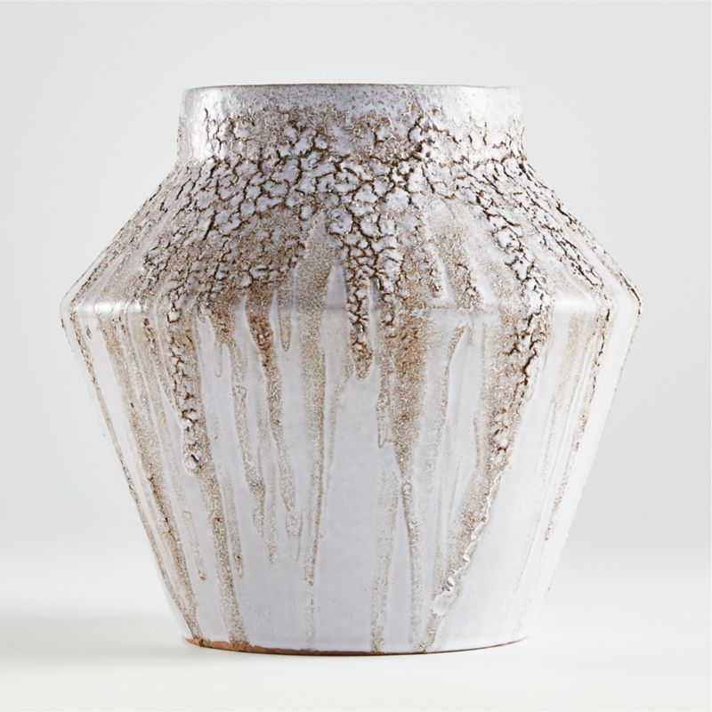 Fairview White Bark Vase + Reviews | Crate and Barrel | Crate & Barrel
