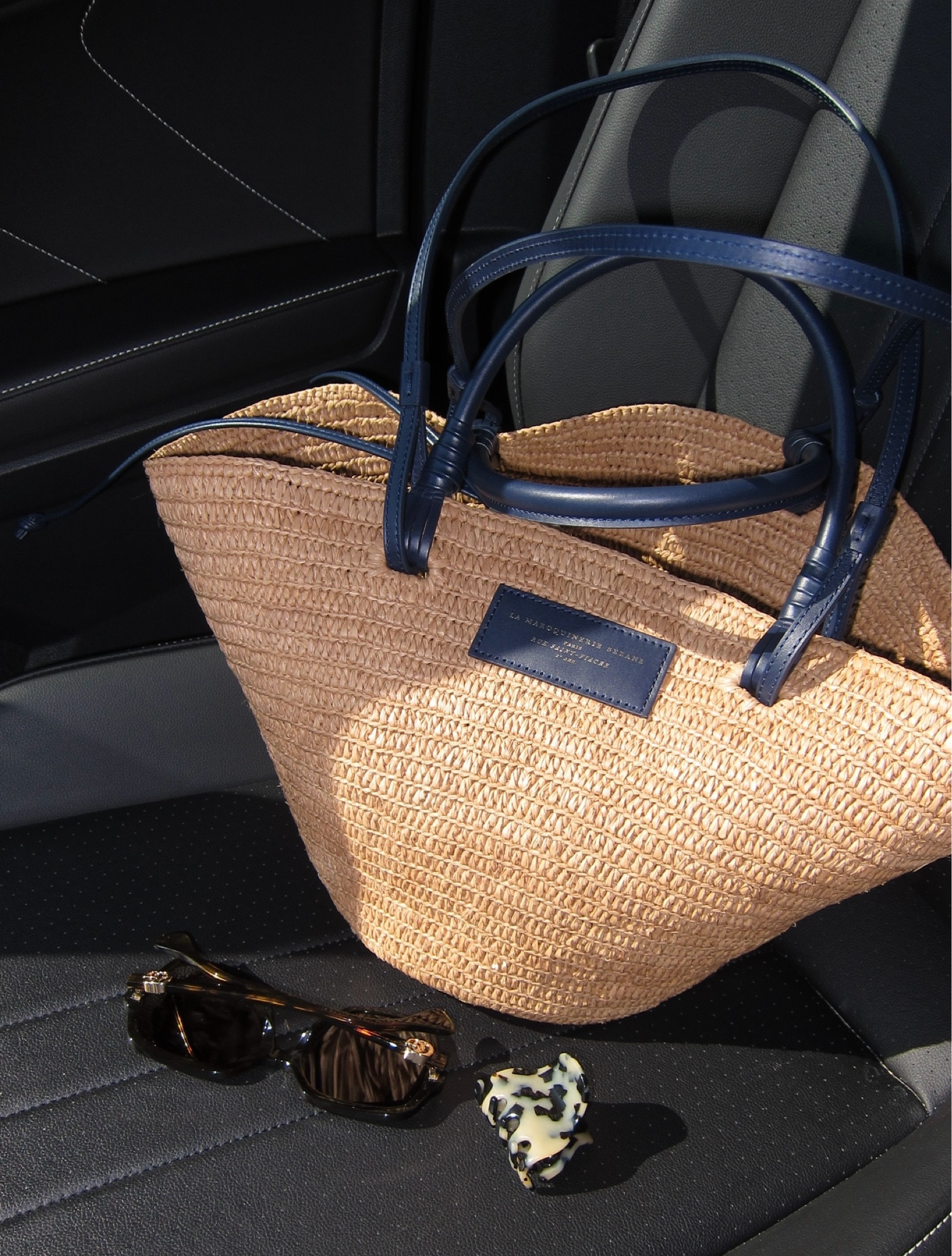 Raffia summer tote bag from Sezane | Crown Affair hair clips for all hair types | my go-to clip | Gucci oversized sunglasses | tortoise sunglasses 

#LTKSeasonal #LTKStyleTip #LTKItBag