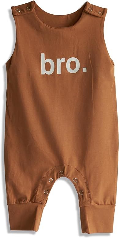 Denver James Onesie Romper Soft Cotton 5 Button Snap Closure for Boys Girls Baby Newborn Infant T... | Amazon (US)