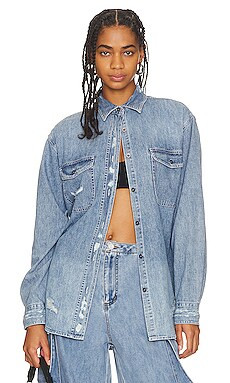 Everyday Denim Shirt
                    
                    One Teaspoon | Revolve Clothing (Global)