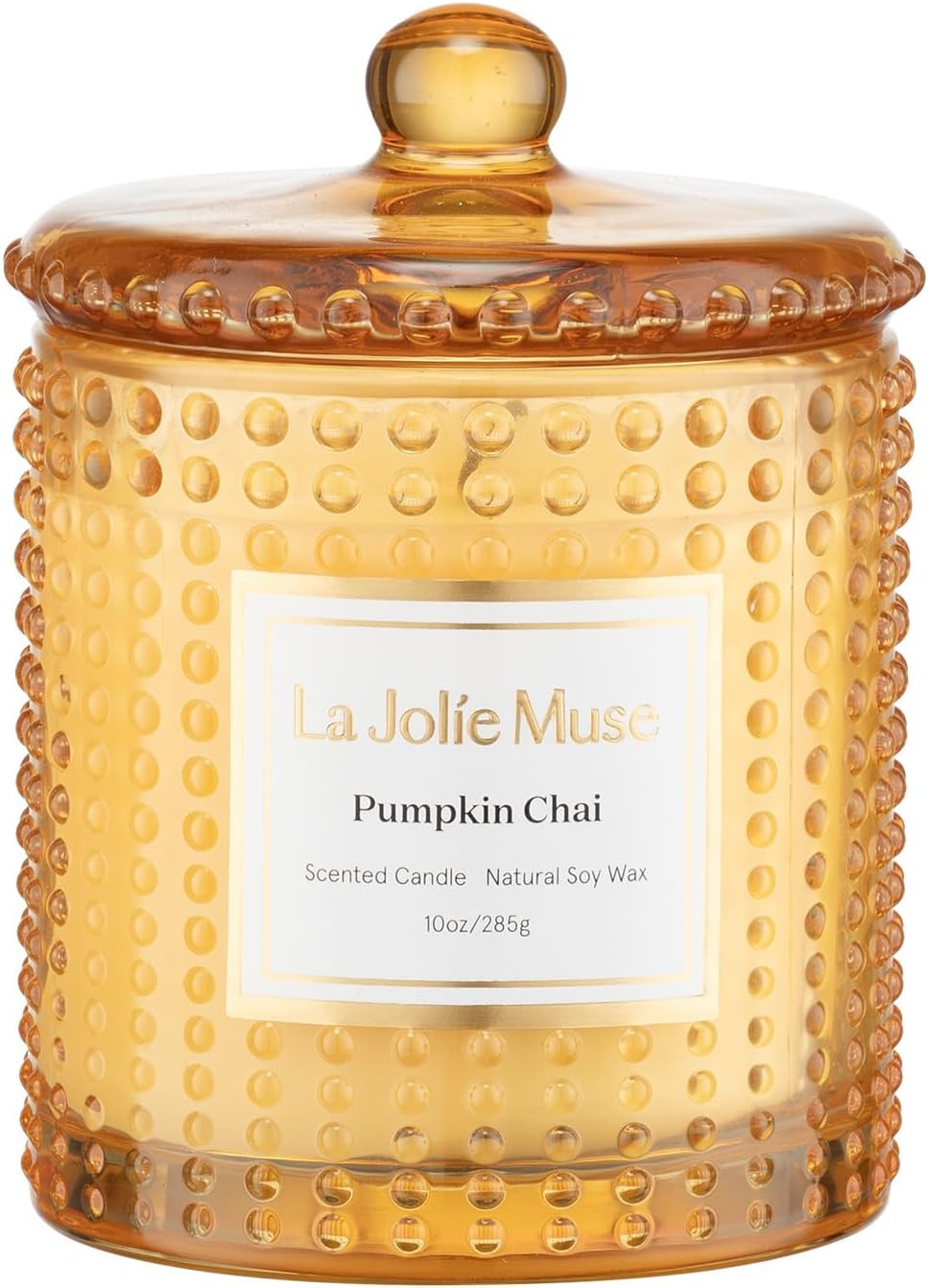 LA JOLIE MUSE Pumpkin Chai Scented Candle, Fall Candles, Natural Soy Candles for Home Scented, 75... | Amazon (US)
