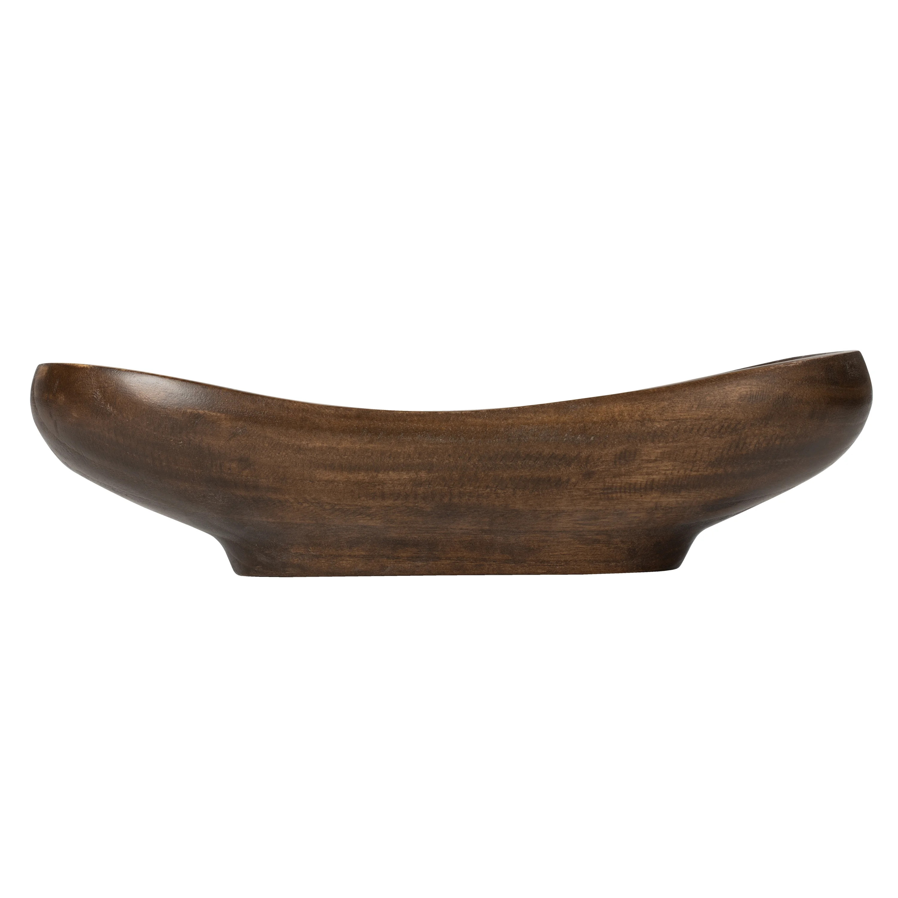 Better Homes & Gardens Indoor Carved Walnut Wood Decorative Bowl | Walmart (US)