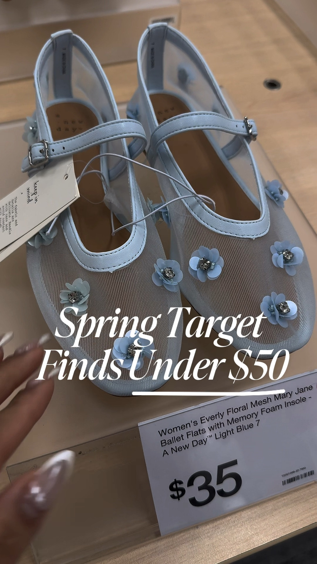 Spring is calling, and these mesh ballet flats and floral heels from Target are answering! ✨ If you’re looking for the perfect blend of elegance and trend, these budget-friendly finds will have you stepping into the season in style. Which pair would you rock this spring?🌸

Ballet flats, affordable shoes, Target spring shoes 2025, Mesh ballet flats Target, Floral heels Target, Spring shoe trends 2025, Affordable spring heels, Ballet flats outfit ideas, LTK spring fashion finds

#LTKShoeCrush #LTKStyleTip #LTKFindsUnder50