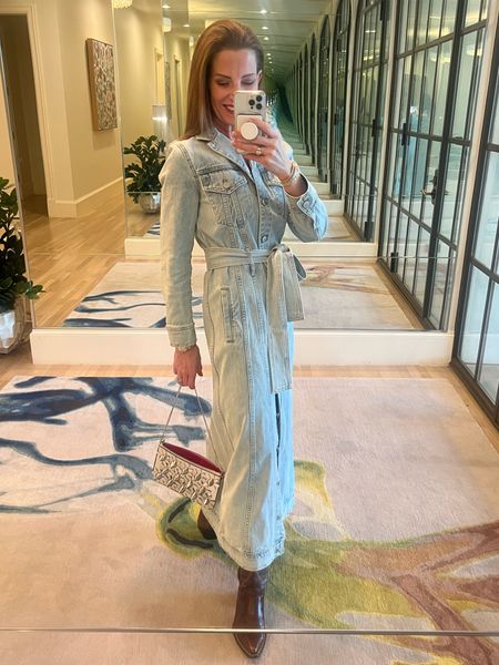 Let’s go to the Rodeo! I absolutely love this denim dress, duster, jacket from Alice & Olivia. I’m a size 4 and love this style for so many occasions  

#LTKSeasonal #LTKFind #LTKstyletip