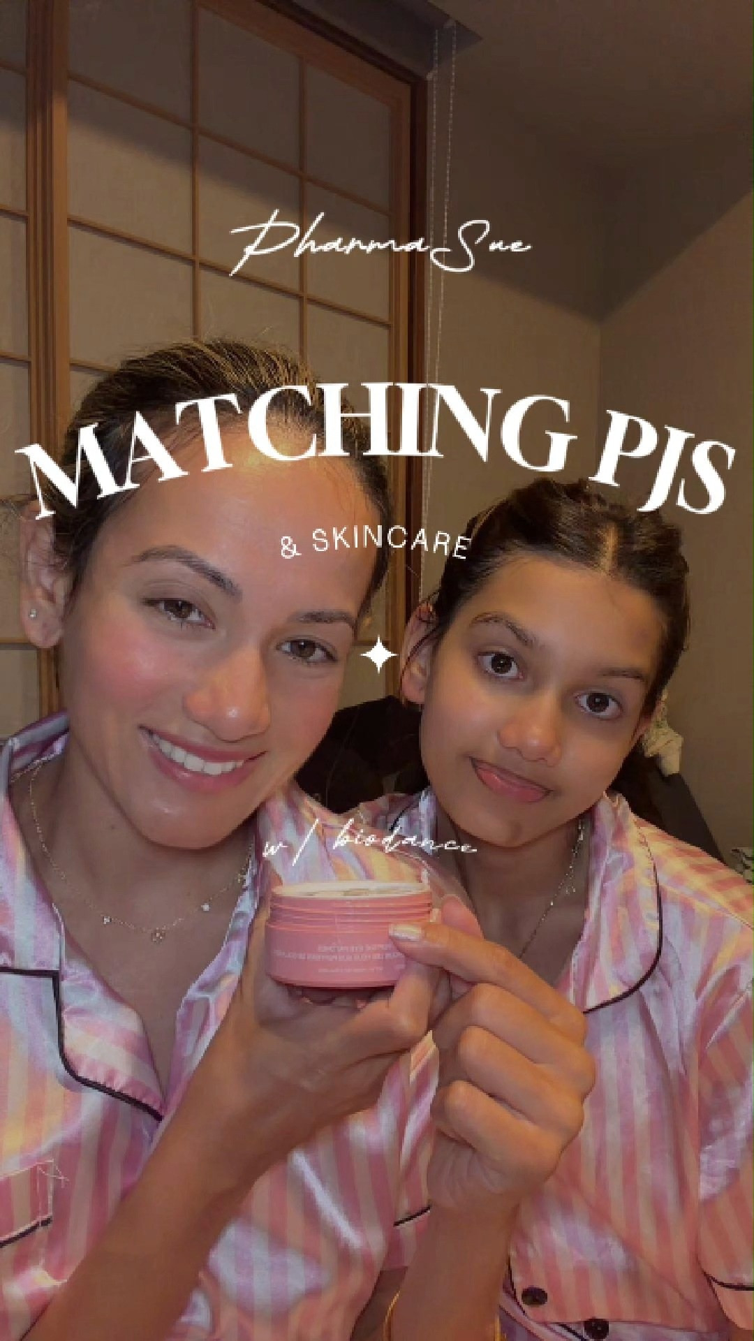 Mother-daughter skincare nights are becoming one of our favorite traditions 💕 Matching PJs, lots of laughs, and a little self-care before bedtime. Tonight we're treating our under eyes with Biodance Collagen Eye Patches and soaking in these sweet moments together. @Biodance Store US

The skincare is amazing, but the memories we're making are even better. ✨ 

 #LTKselfcare #LTKBeauty #LTKKids