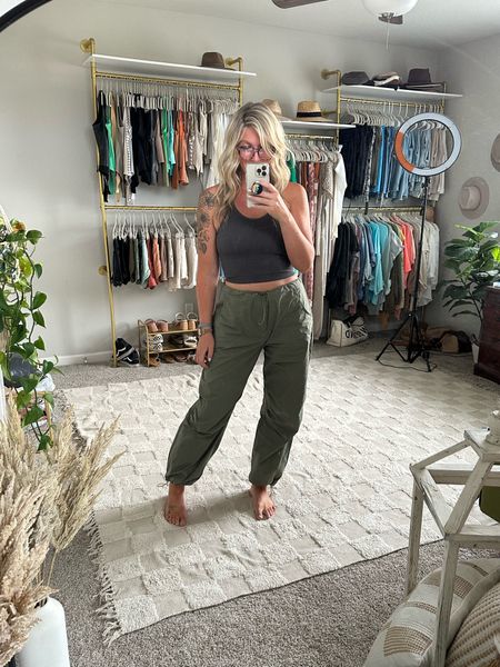 One of my many outfits today 🤣 

Tank - m/l, comes in 3 packs and longer lengths
Pants - sized down (8) 5 colors, also linked some that come in long/tall 

#LTKcurves #LTKsalealert #LTKstyletip