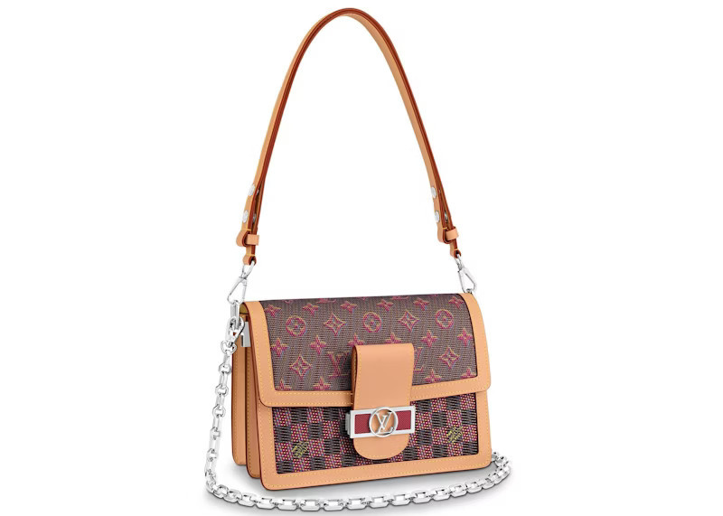 Women's Louis Vuitton Dauphine Damier Monogram LV Pop MM in Pink | StockX