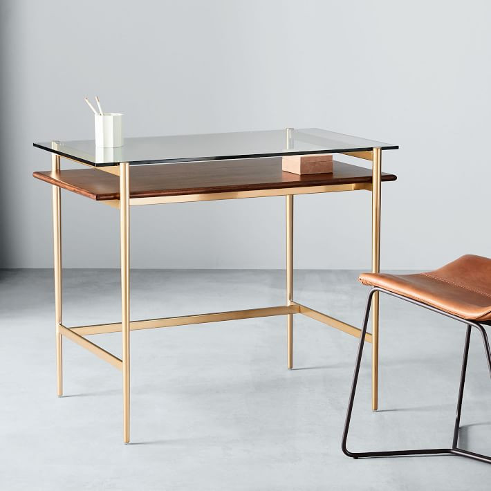 Mid-Century Art Display Mini Desk | West Elm (US)