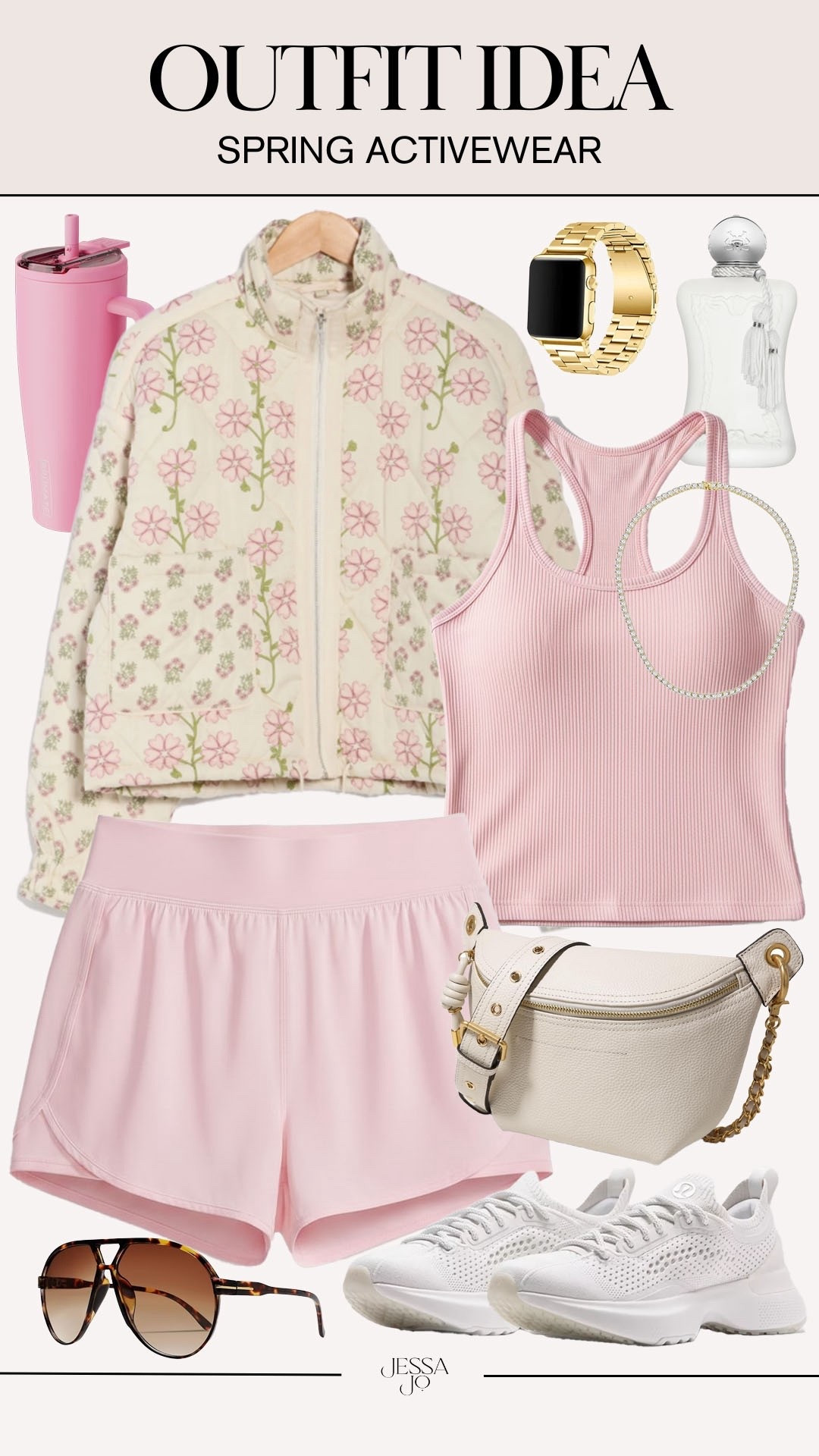 Trendy spring active outfit. Spring activewear. Pink spring active outfit. Amazon fashion. Amazon activewear  

#LTKActive #LTKootd #LTKSeasonal