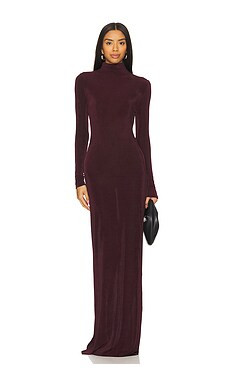 SER.O.YA Kim Maxi Dress in Merlot from Revolve.com | Revolve Clothing (Global)