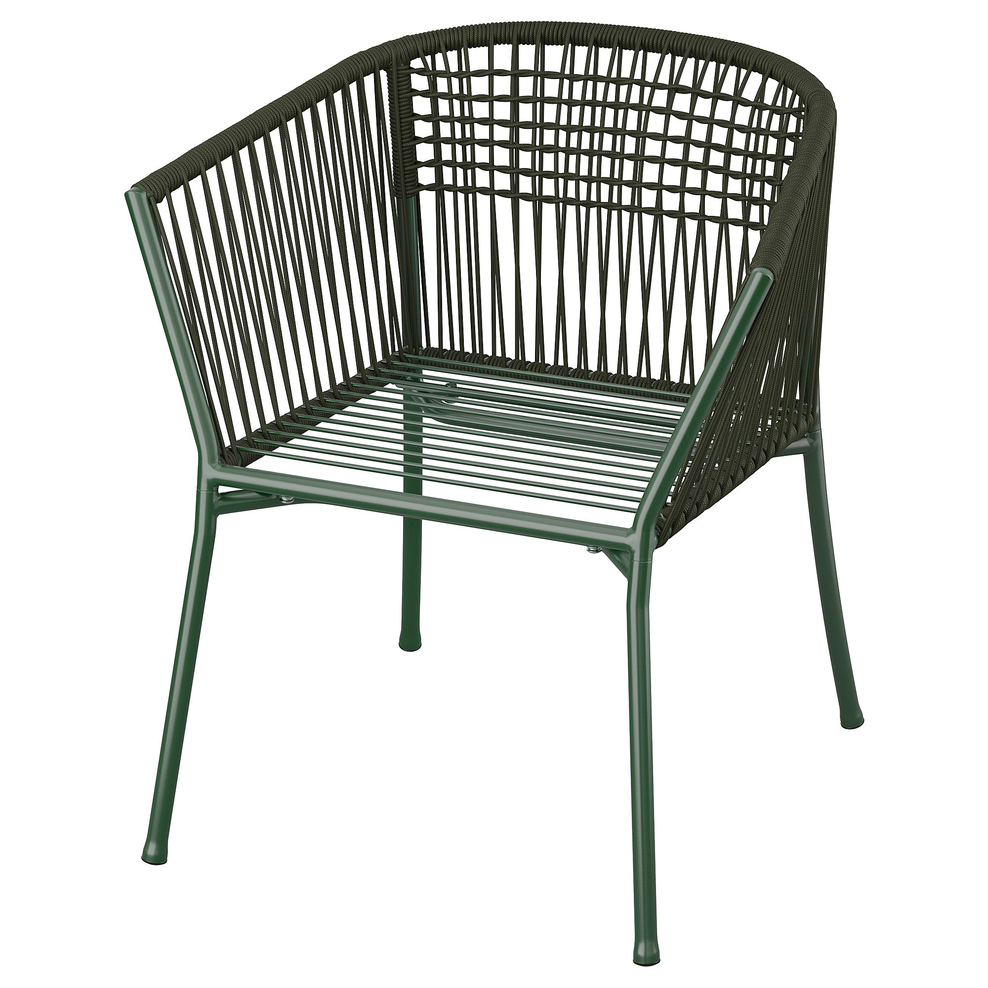 SEGERÖN Armchair, outdoor, dark green | IKEA US